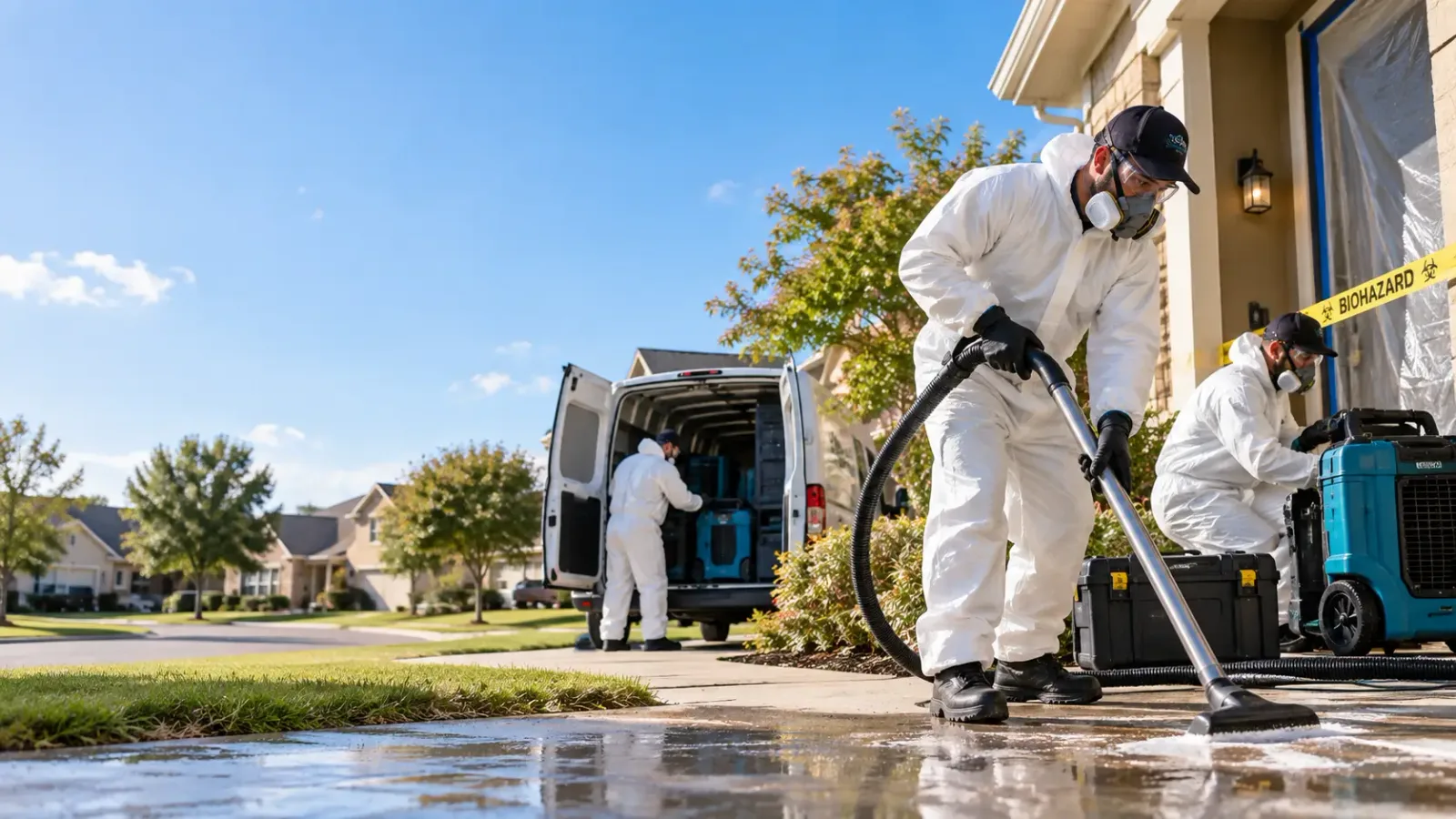 Biohazard Cleanup in Newhall, IA
